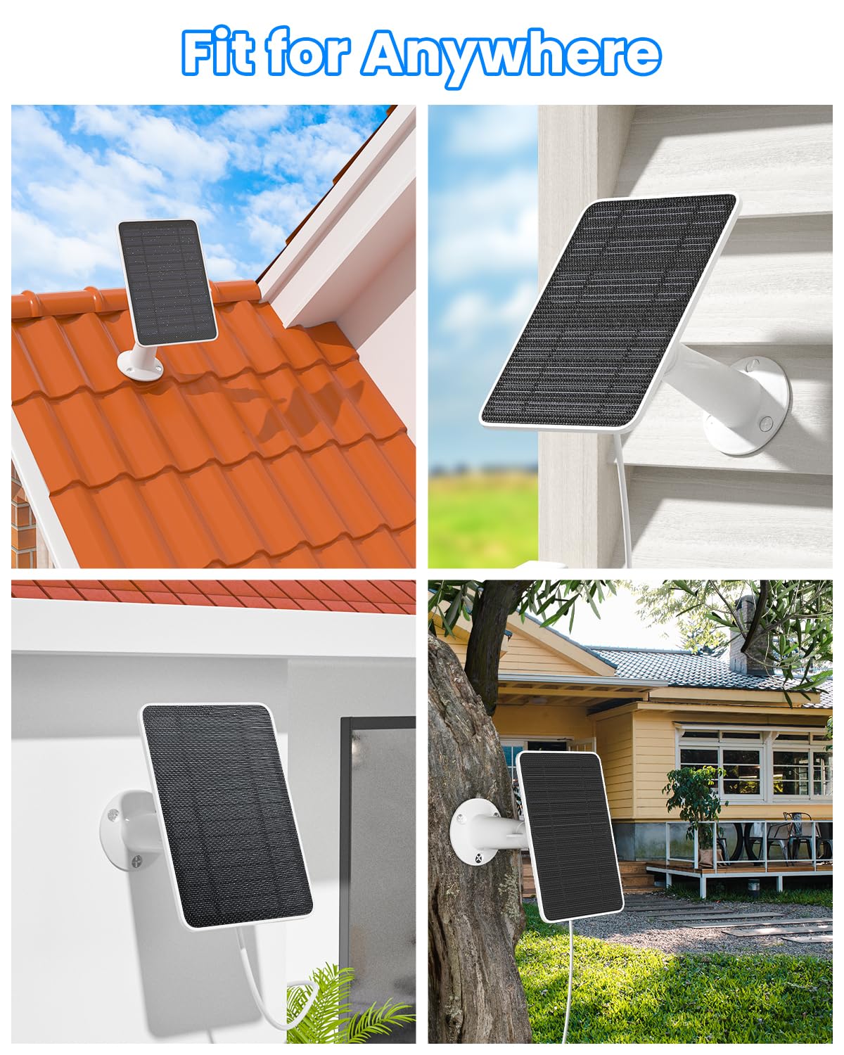 WININMETA included mounting hardware simplifies secure outdoor setup.