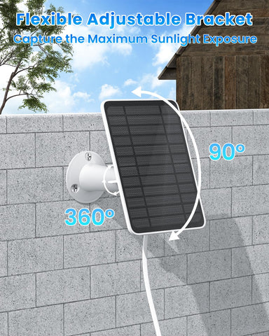 WININMETA IP65 weatherproof design withstands rain and snow.