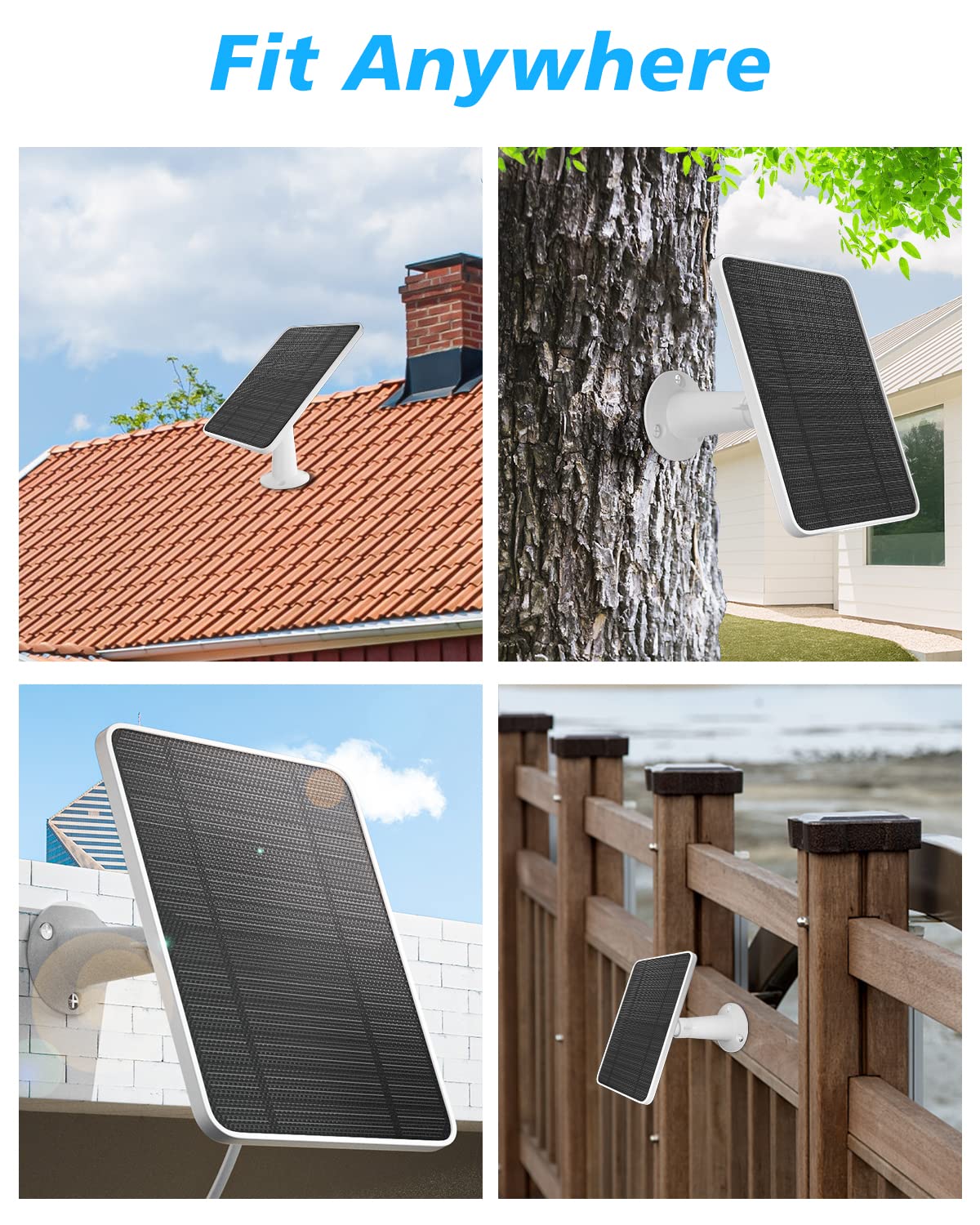WININMETA magnetic connector pins ensure a secure Arlo connection.