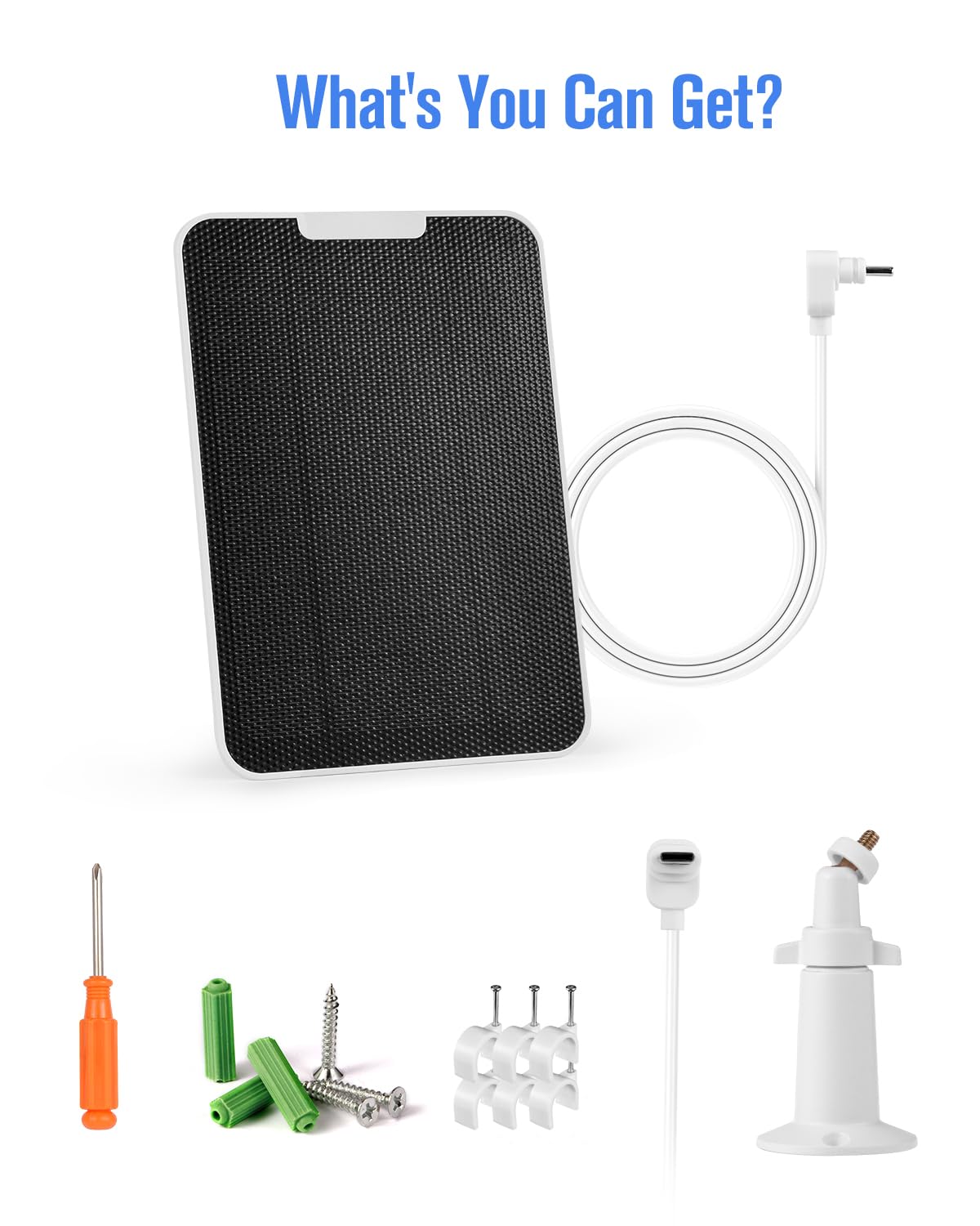 Screwdriver included for quick, hassle free assembly