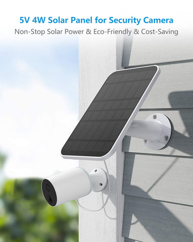 WININMETA 5W output solar panel for Eufycam keeps cameras charged during sunny days
