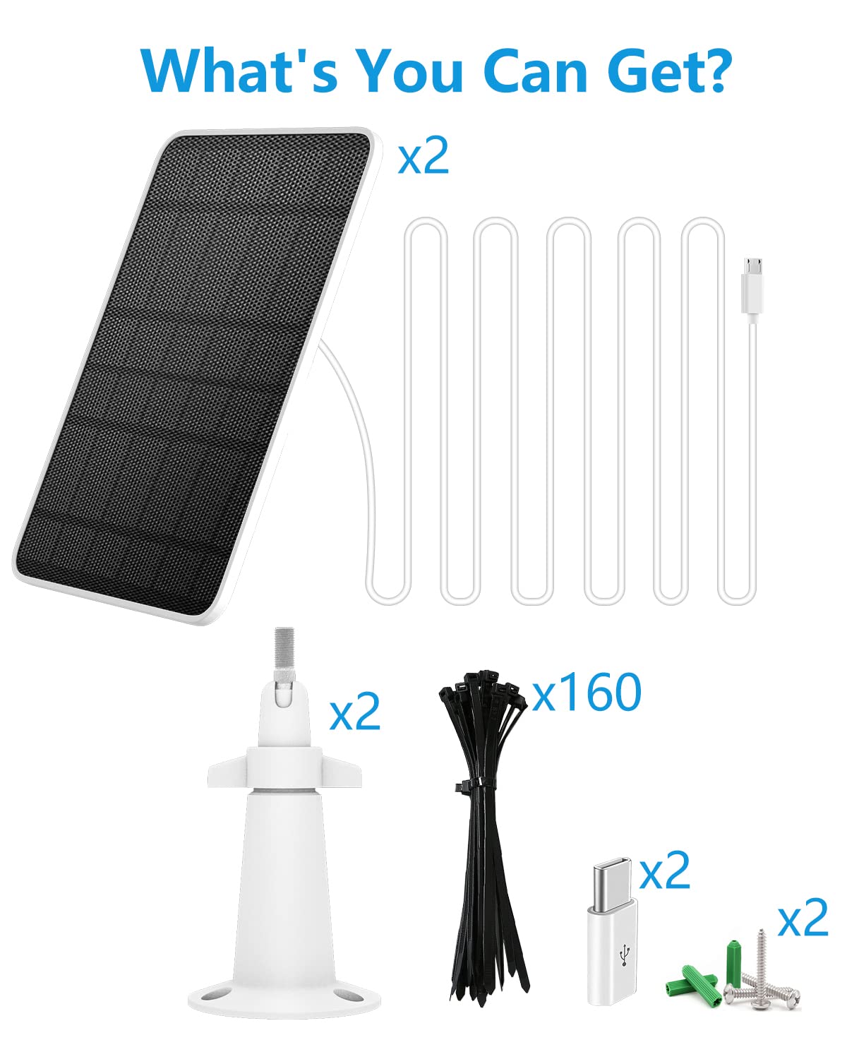 IP65 waterproof solar panel resists weather while keeping Eufycam powered