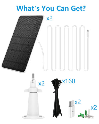 IP65 waterproof solar panel resists weather while keeping Eufycam powered