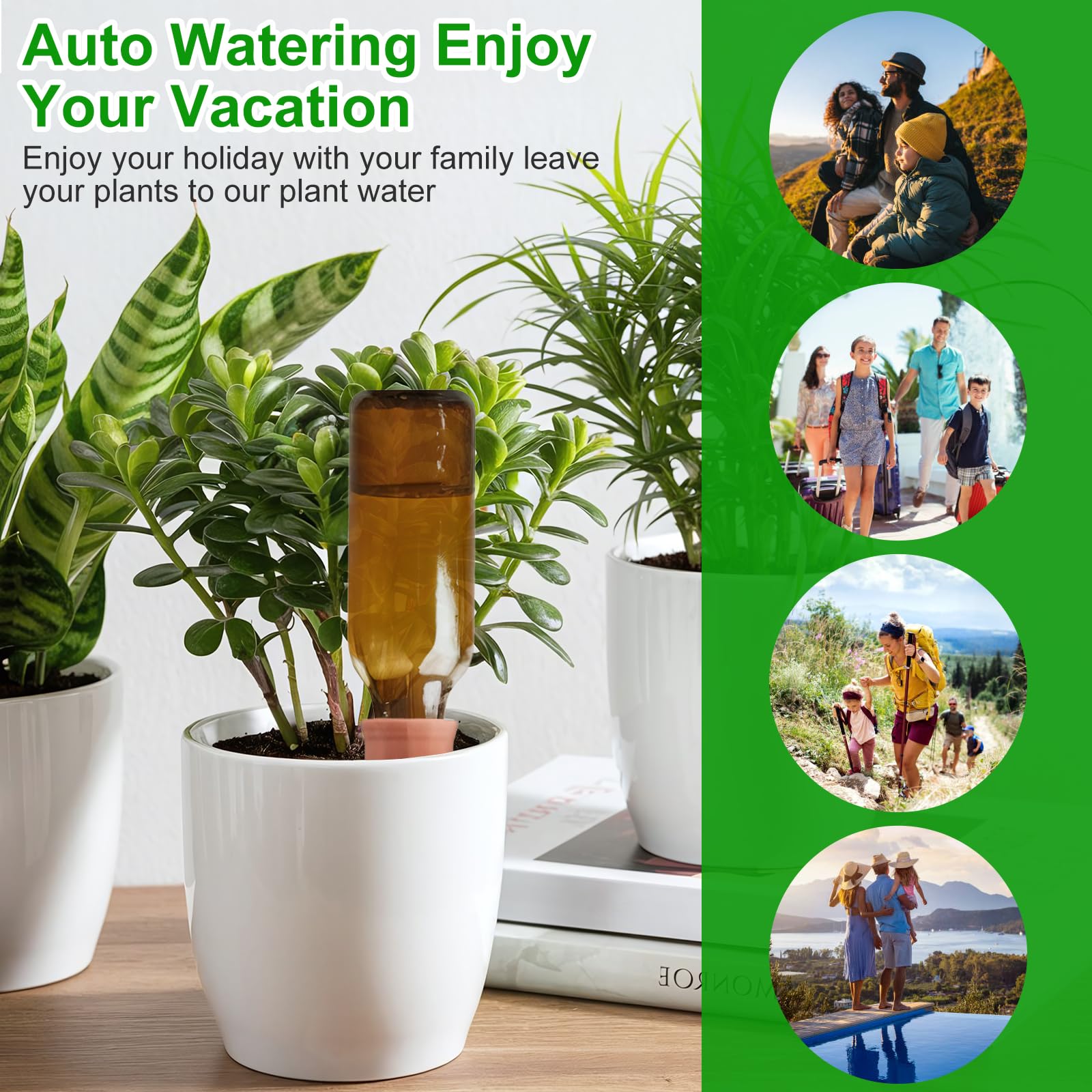 WinJiaYao vacation watering use for hands-free plant care during trips