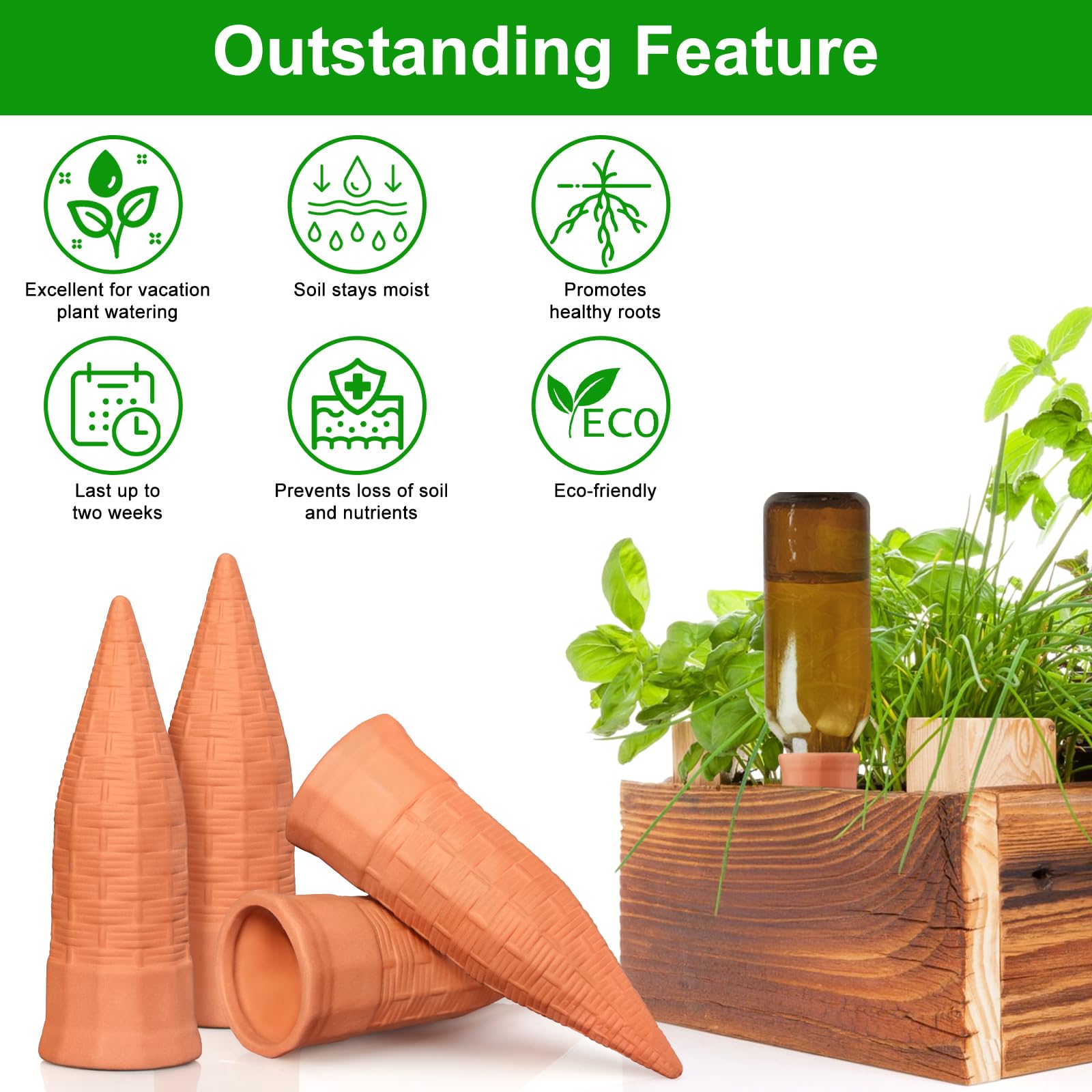WinJiaYao wine-bottle compatibility highlighting eco-friendly irrigation