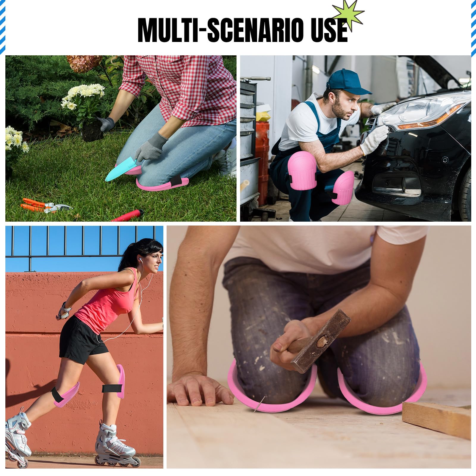 WinnerWhy colorful knee pads offer a safe, practical gift for family