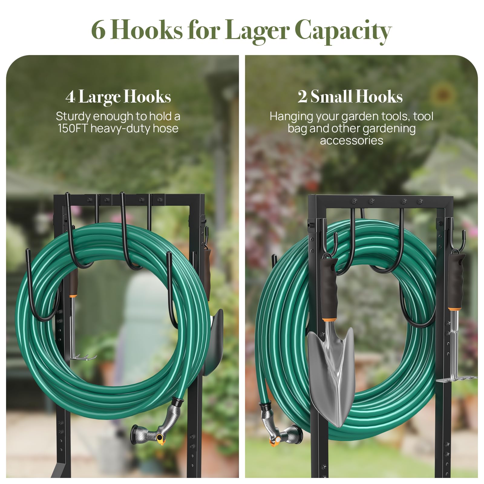 Winpull detachable storage hanger lets you move or winter-store the unit