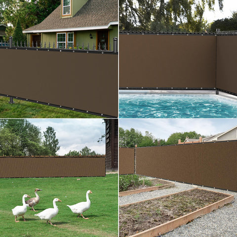 Winpull privacy screen is suitable for patios, balconies, and yards.