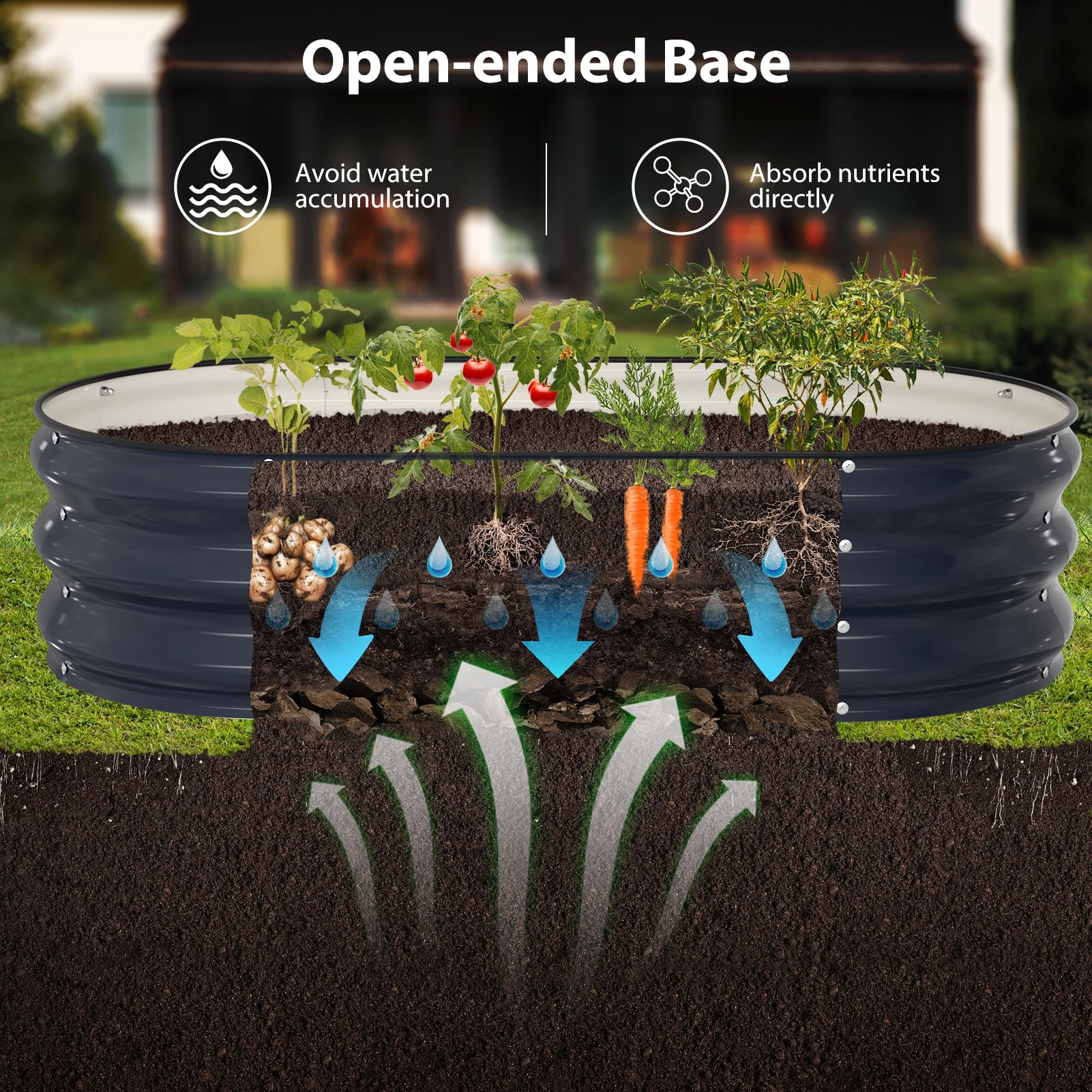 Safety-edge rubber on Winpull bed reduces scratches