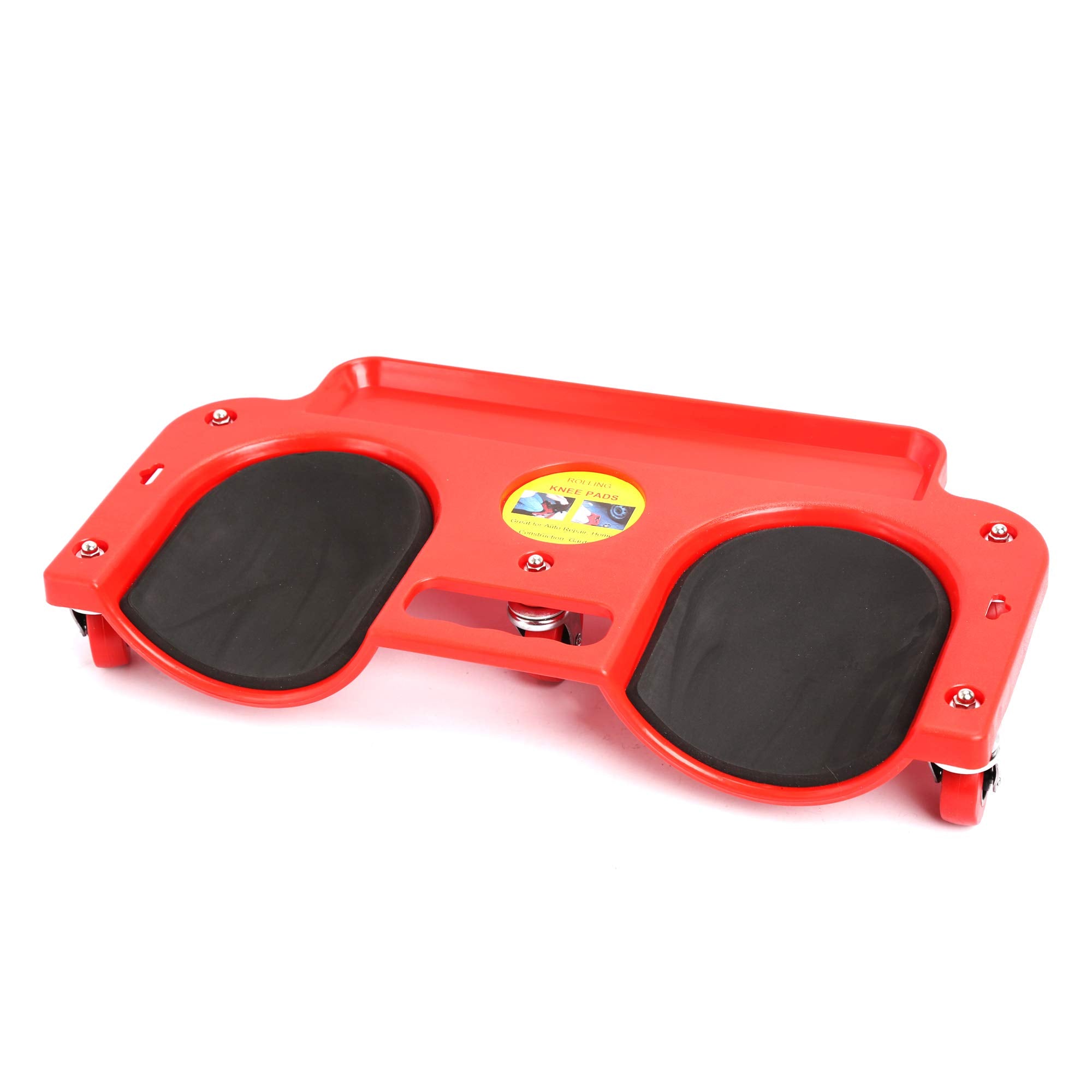 WINTOOLS rolling knee dolly frame enables smooth mobility during kneeling tasks.