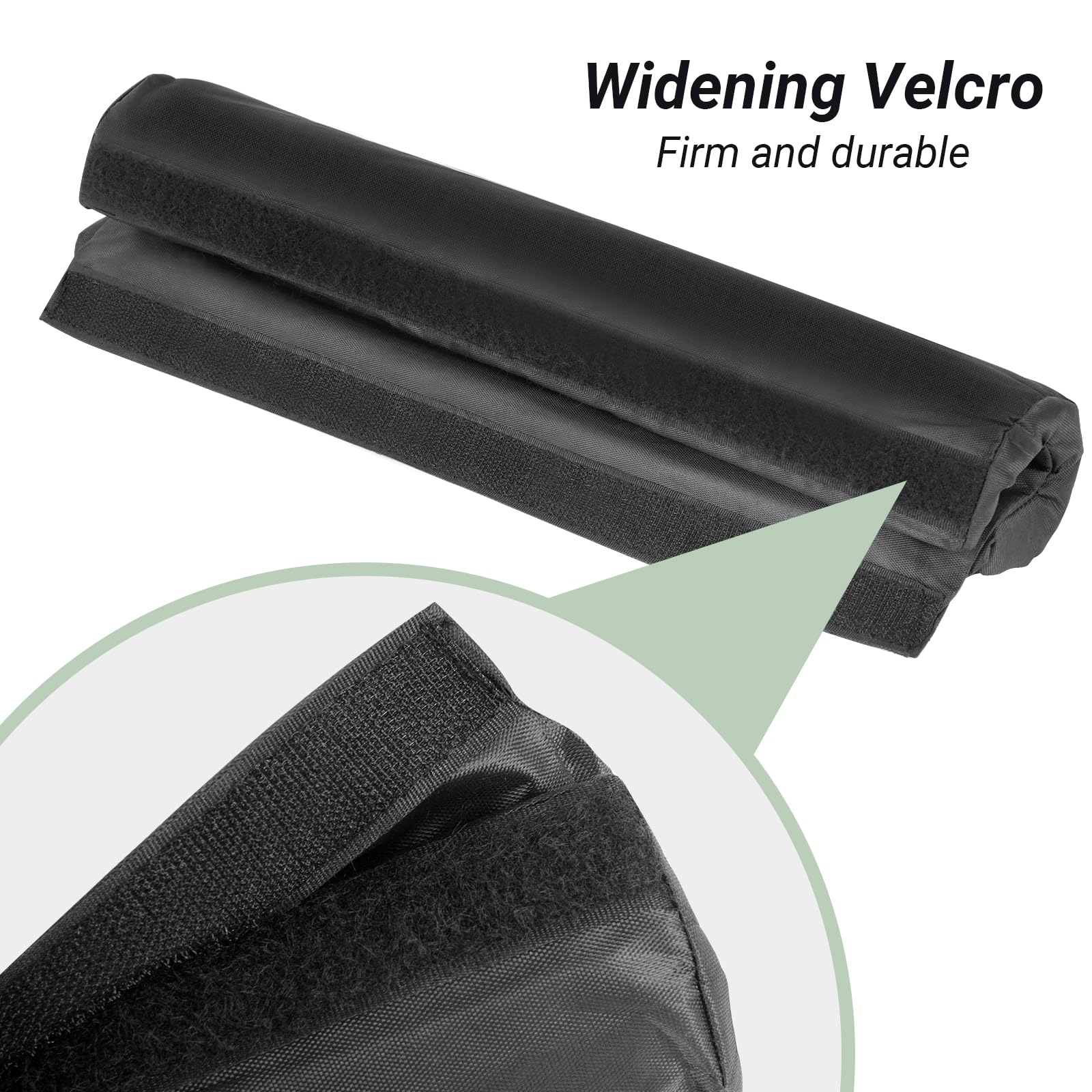 Wiojtry strong loop strap allows quick, secure installation.