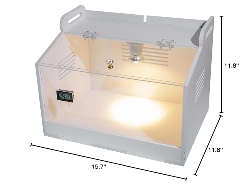 WIONBE assembled dimensions fit compact home spaces for incubating.