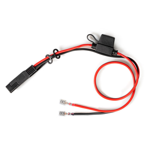 WireNPower complete package includes fuse options and polarity adapter for flexible protection.