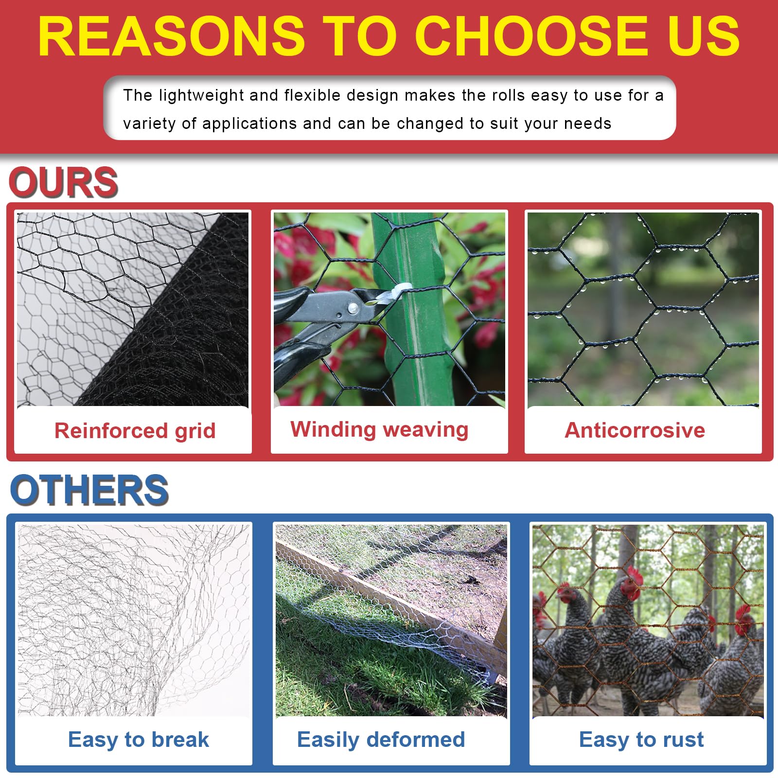 Wirewonders floral backdrop using chicken wire for climbing plants and décor.