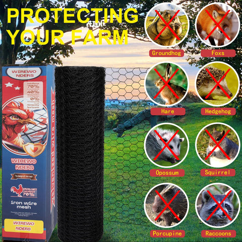 Wirewonders garden coop fencing offers versatile outdoor protection.