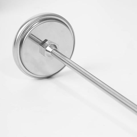 Wirezar outdoor compost thermometer with rust-resistant steel for year-round use.