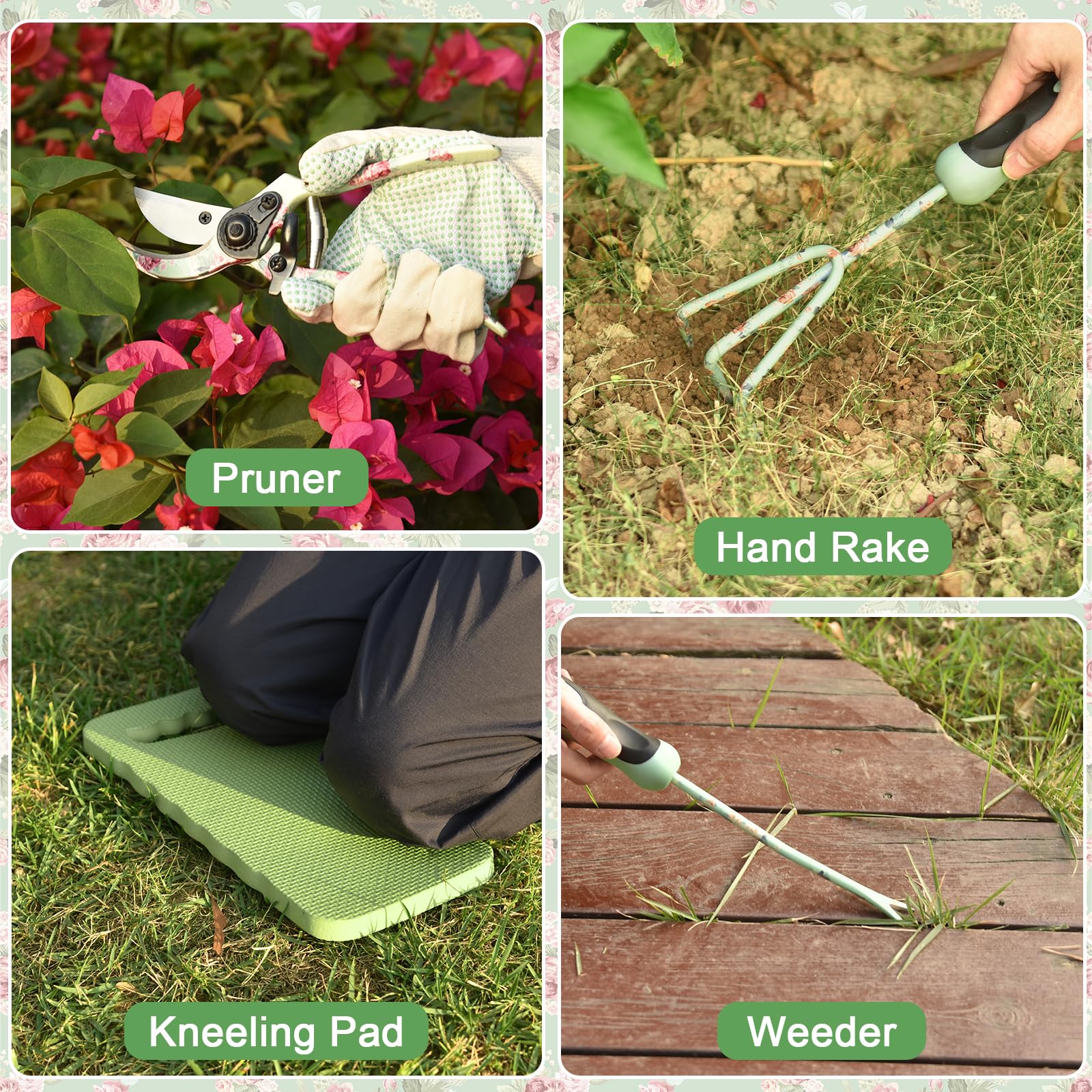 WisaKey pruning shears with sharp blades and non-slip grip