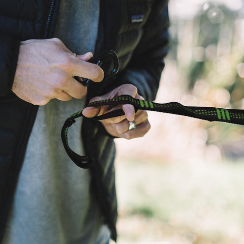 Wise Owl Outfitters all-weather webbing resists moisture and fraying