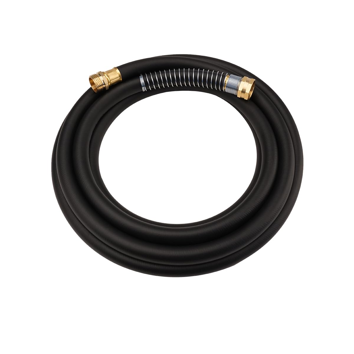 Wiseflow garden hose body in heavy rubber for rugged outdoor watering tasks.