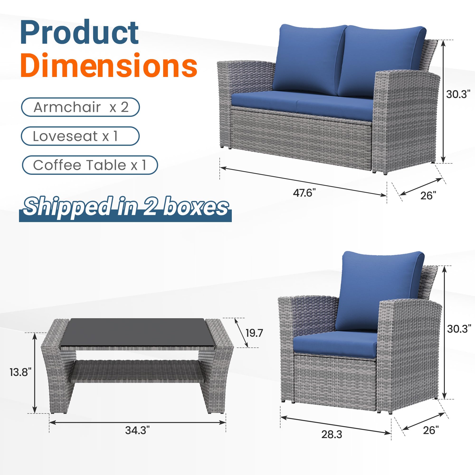 Wisteria Lane armchairs pair ready for cozy outdoor nooks