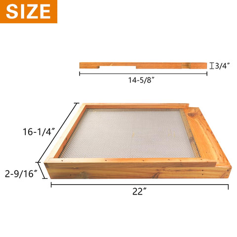 Witbee assembly-ready bottom board saves setup time for beekeepers.