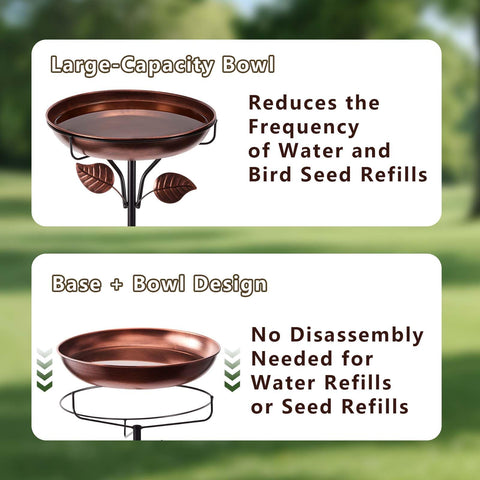 WITELIDA five pronged base offers stability in soil