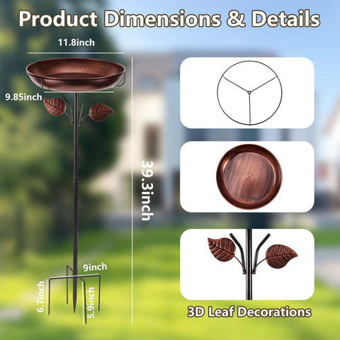 WITELIDA weatherproof garden decor withstands wind and rain