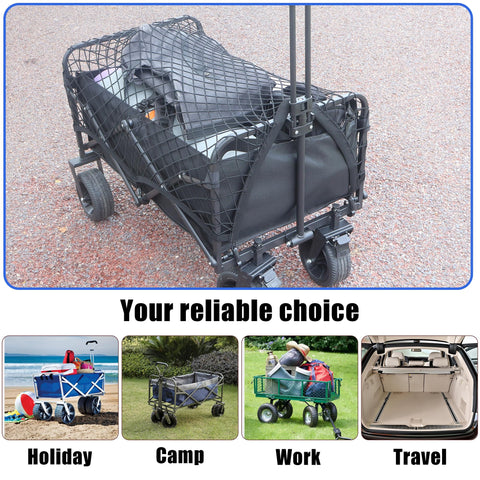 Wlitinzsen cargo net folds compactly for storage after use