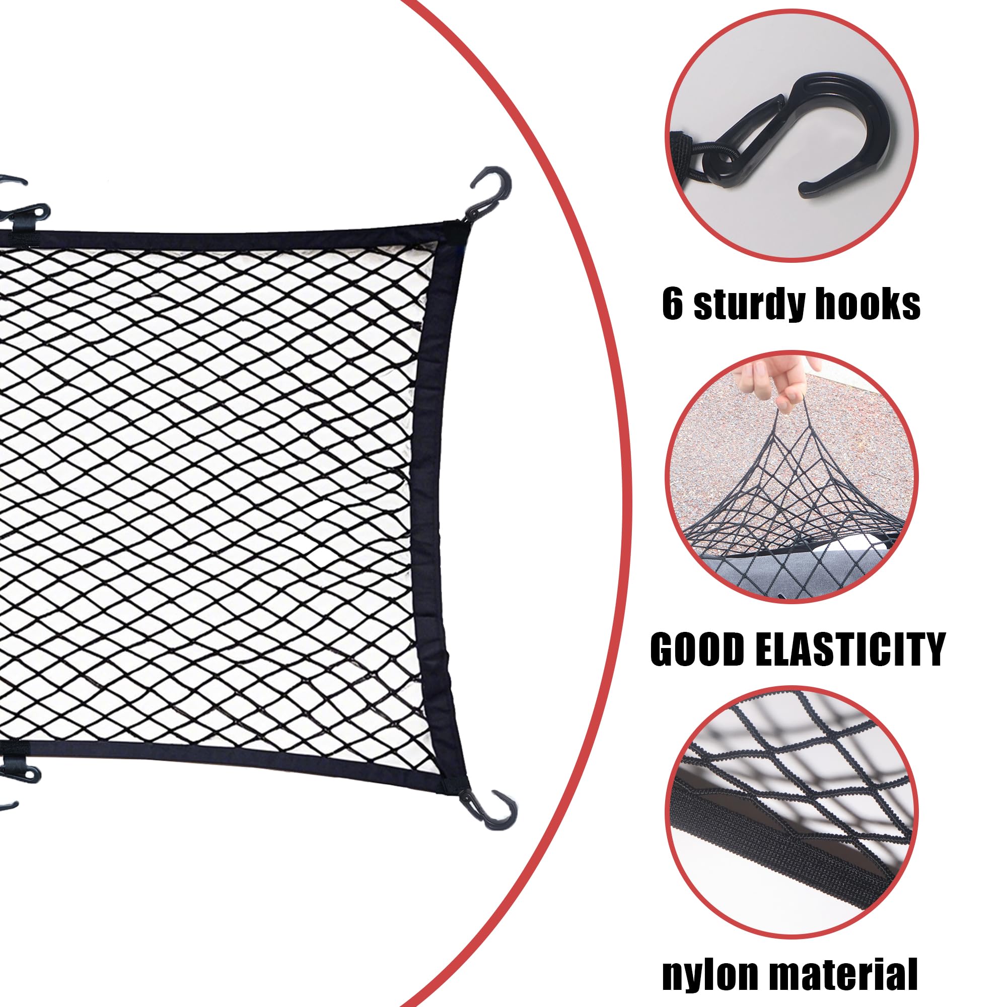 Wlitinzsen cargo net used for picnic gear organization