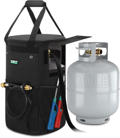 WITSTEP 20lb propane tank cover with protective, water-resistant fabric