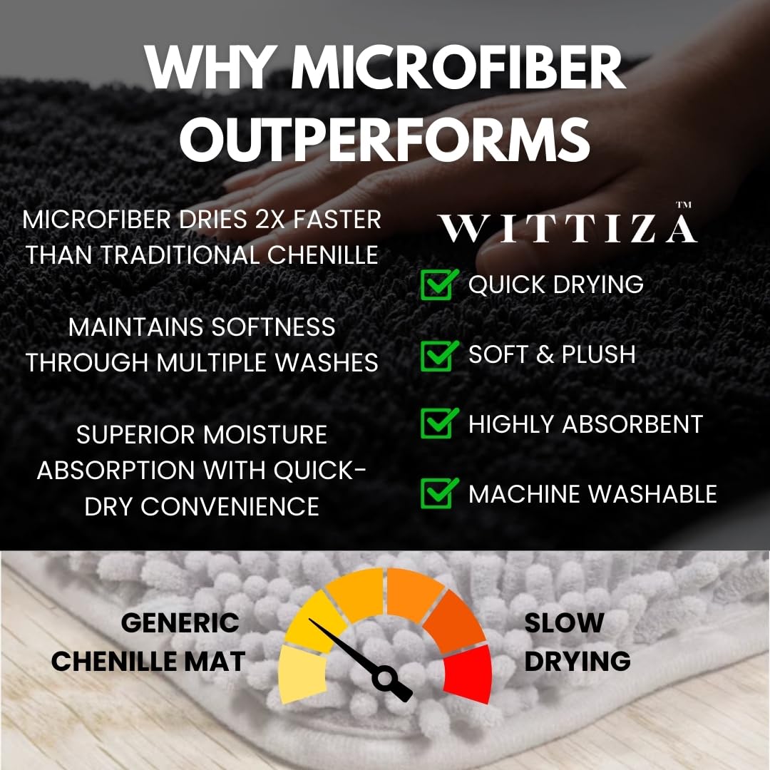 WITTIZA durable construction withstands regular cleaning and everyday use without losing plush feel