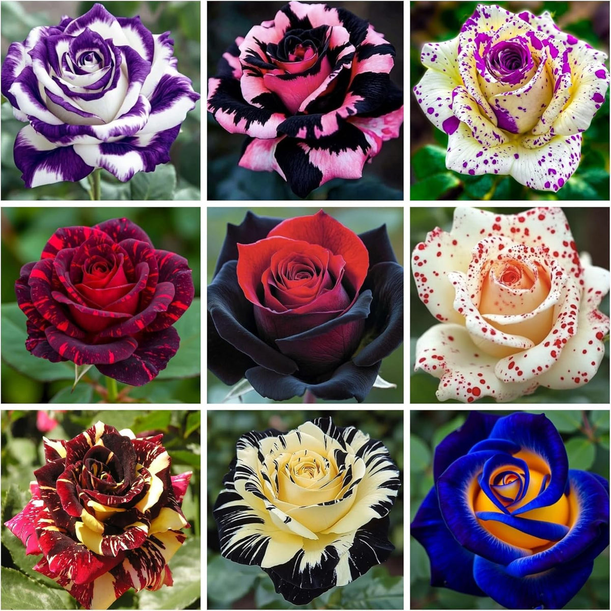 Wivolibe 300+ mixed rose seeds pack for vibrant garden color.