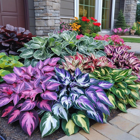 Wivolibe container-friendly hosta seeds for balconies and small gardens.