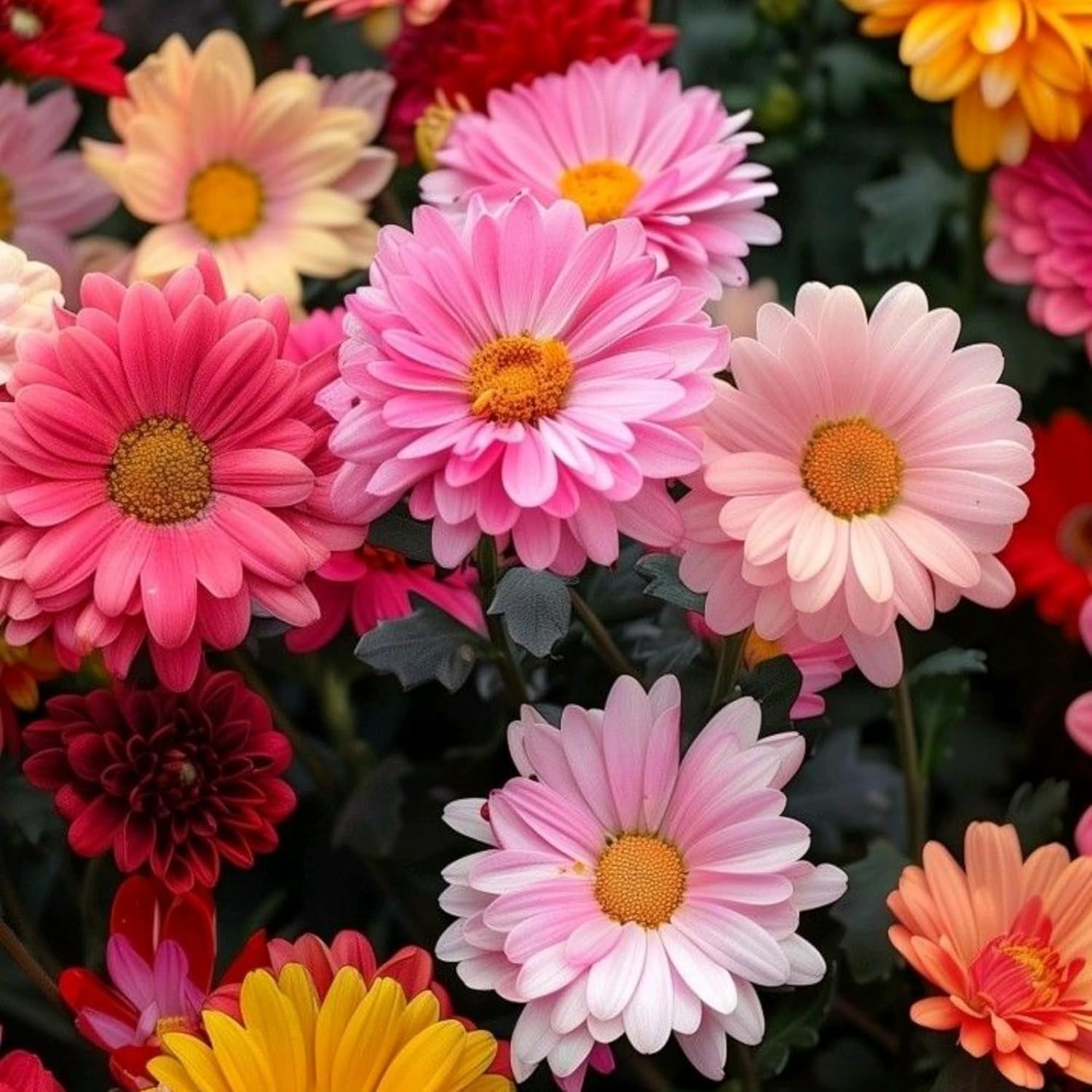Wivolibe Gerbera Daisy germination setup for warm, moist conditions.