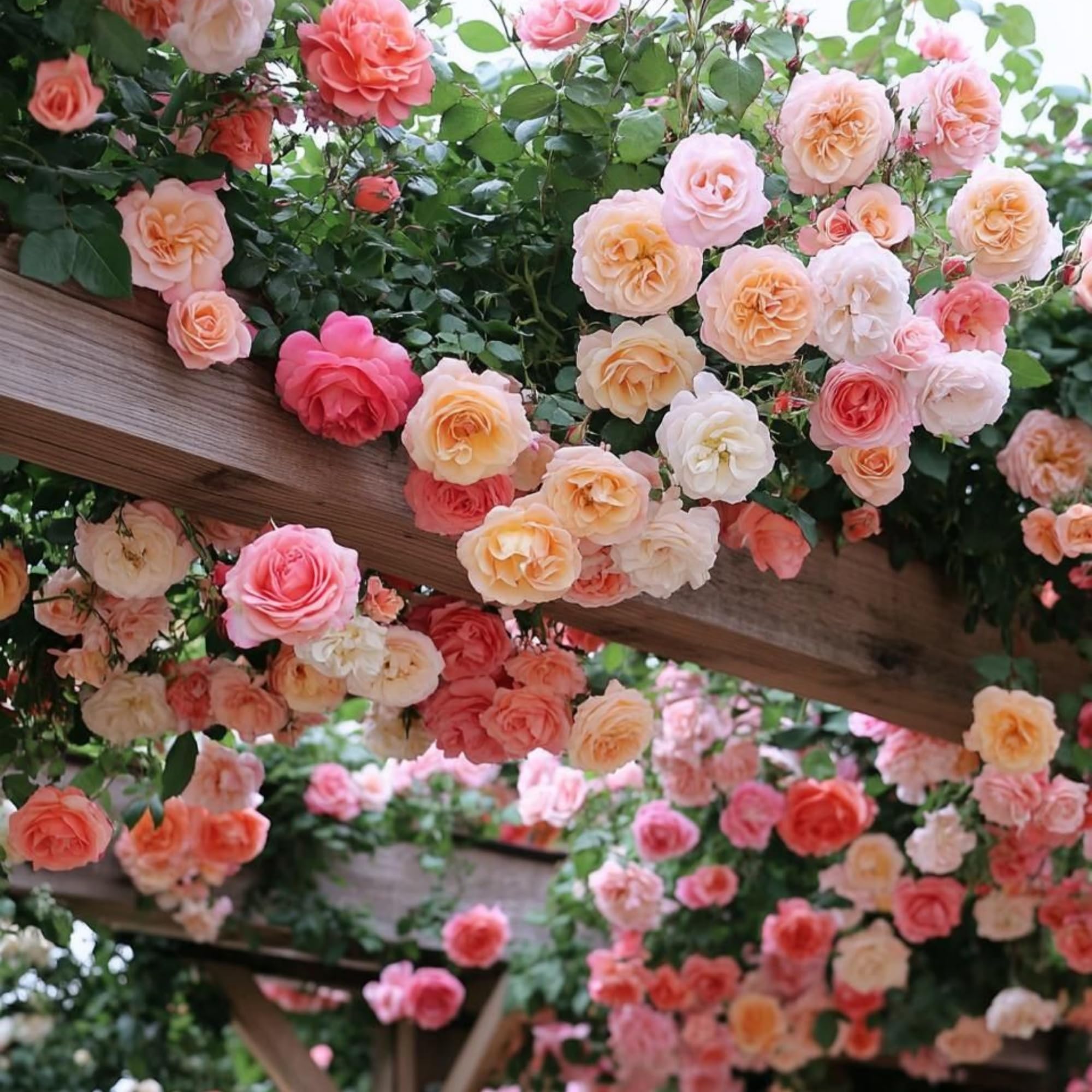 Wivolibe heirloom non-gmo rose seeds promoting heritage blooms in outdoor beds