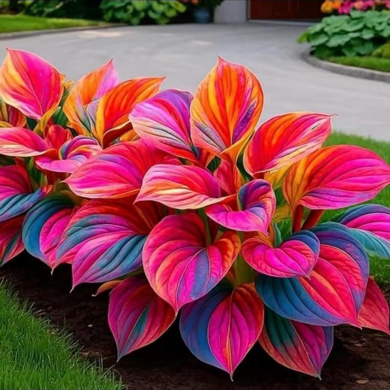 Wivolibe hosta flowers attract pollinators, brightening borders and patios.