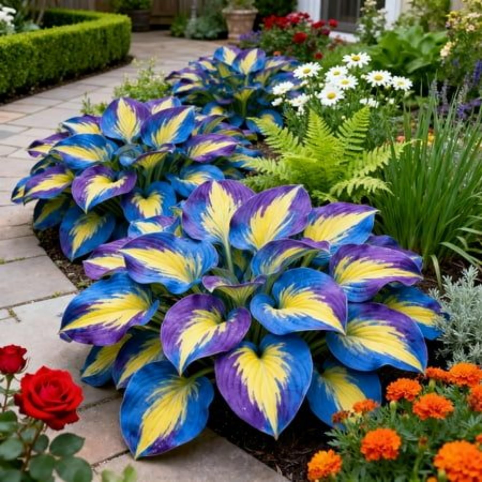 Wivolibe Hosta seeds produce blooms that attract pollinators to outdoor spaces.