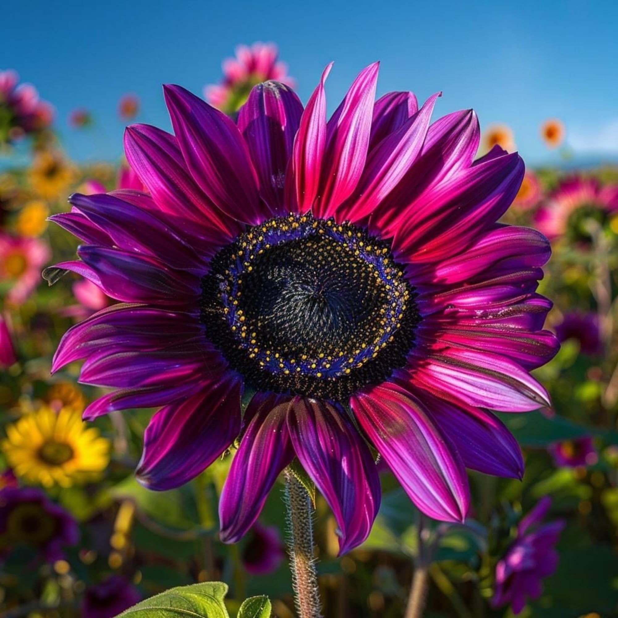 Wivolibe sturdy stems support tall blooms without staking in sun.
