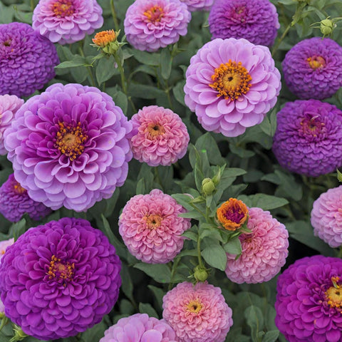 Garden-ready zinnia blooms from Wivolibe for fresh-cut arrangements.