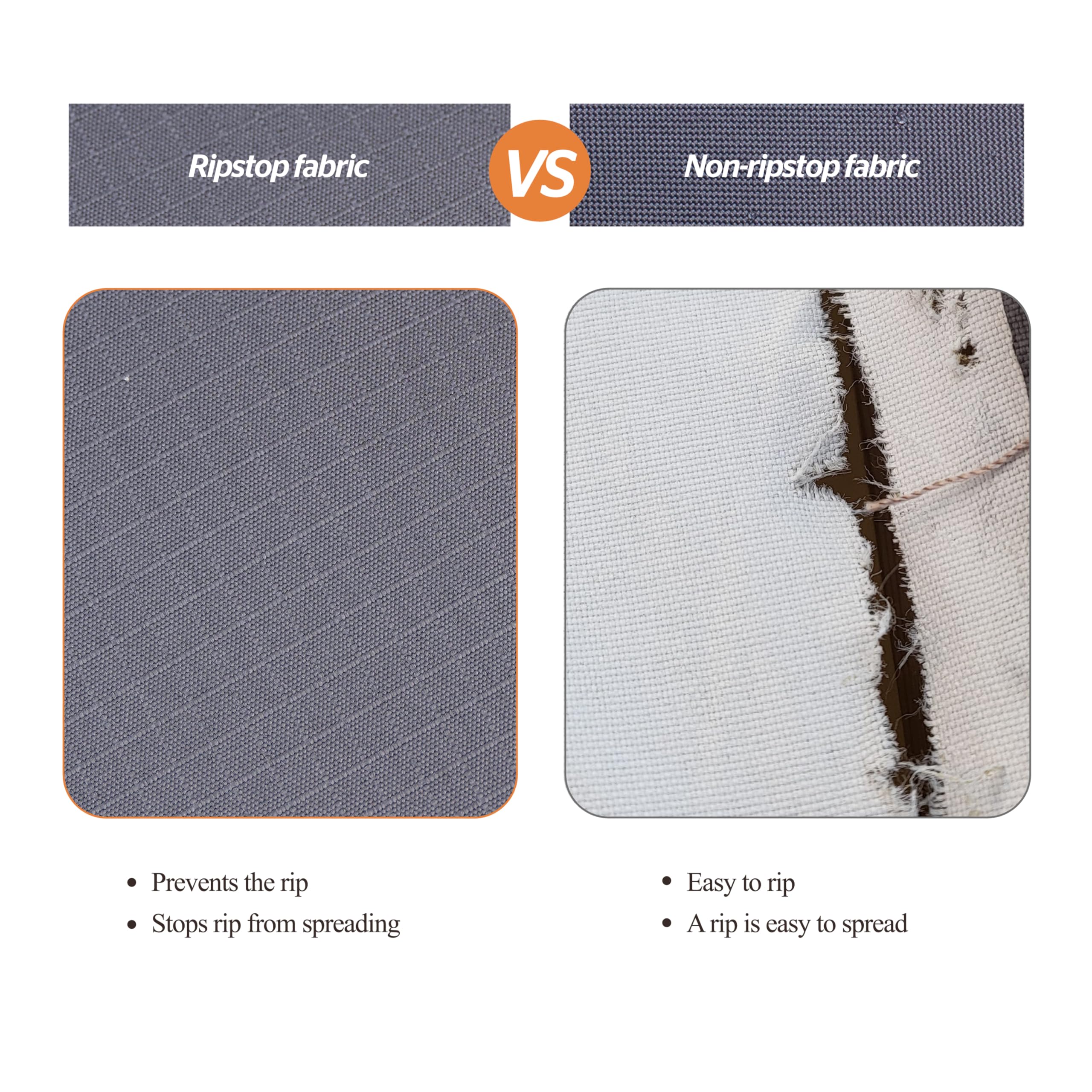 WJ-X3 extralarge cover demonstrating durable ripstop fabric