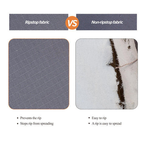 WJ-X3 extralarge cover demonstrating durable ripstop fabric
