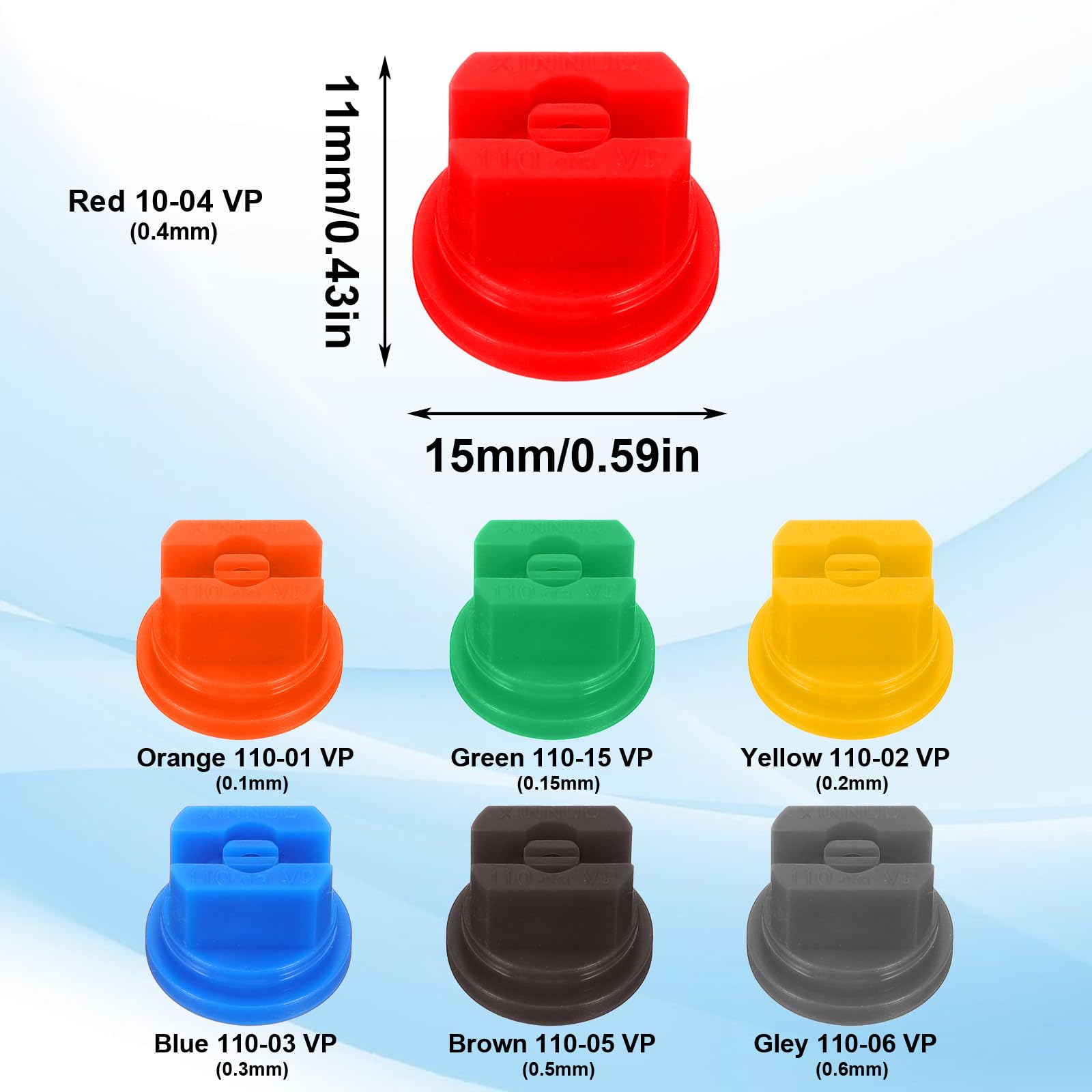 WJIAAA M14 x 1.5 mm thread compatibility for easy replacements