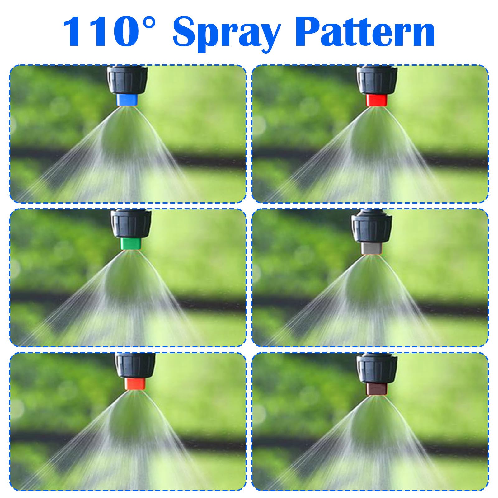 WJIAAA package includes two nozzles and fourteen tips