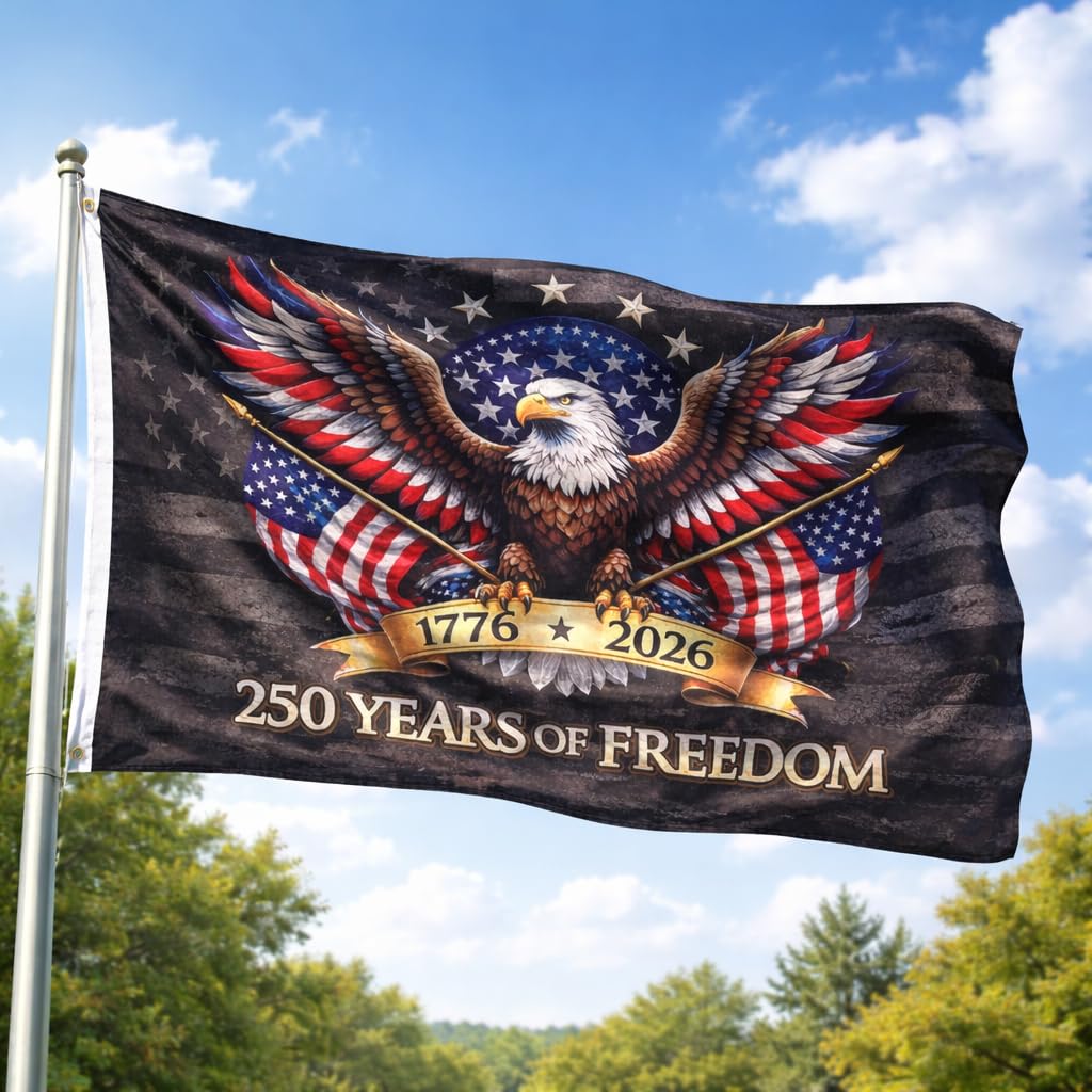 WJQMF versatile flag for homes, gardens, schools, or gifts.
