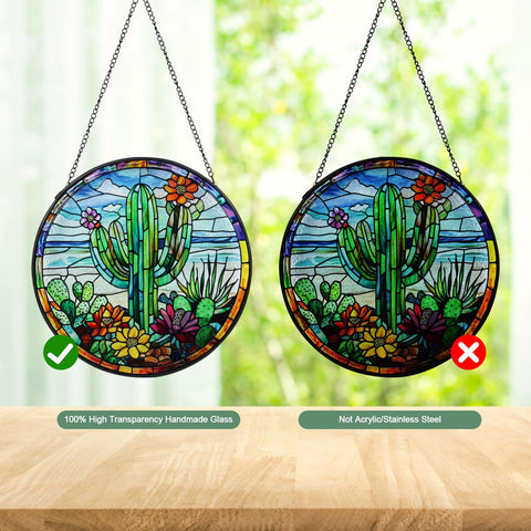 Wkyqes decorative suncatcher makes a thoughtful gift for mothers and nature lovers.
