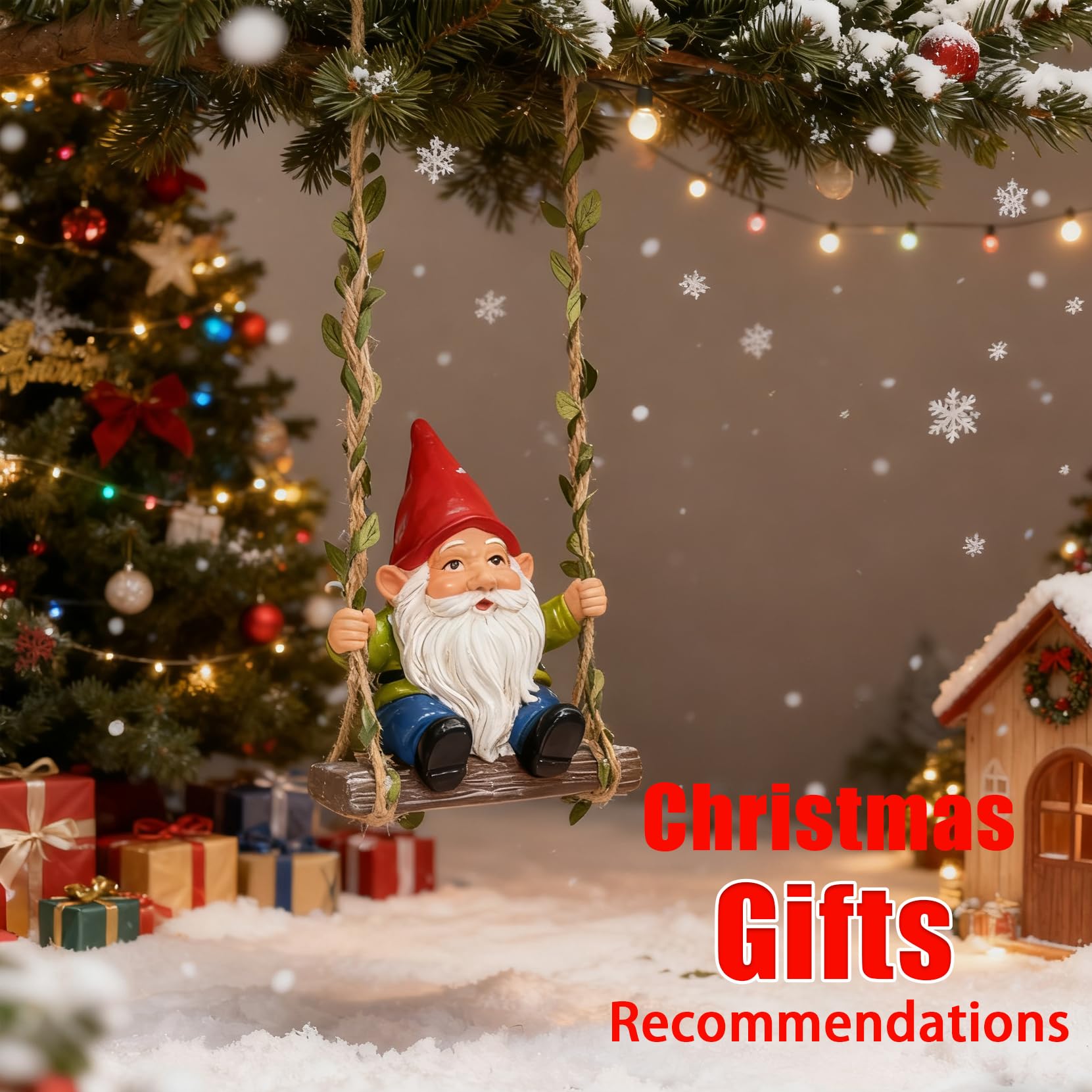 Wlcbomuoe gift-ready gnome decor for gardening lovers and outdoor enthusiasts.