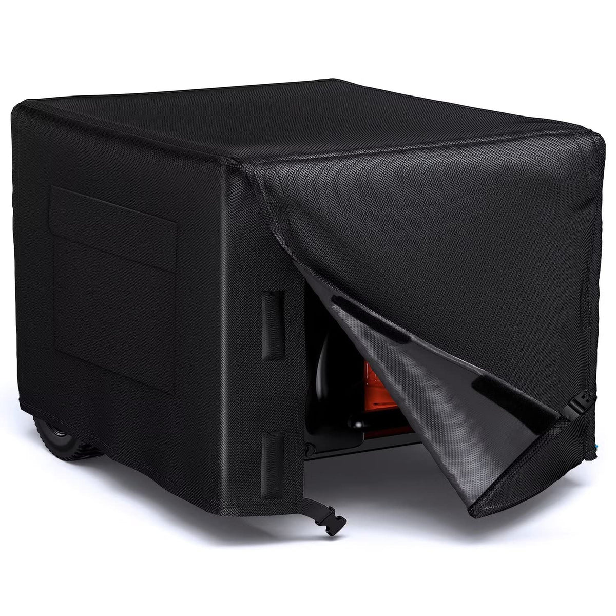 WLEAFJ generator cover outer view shows heavy-duty waterproof protection for universal use