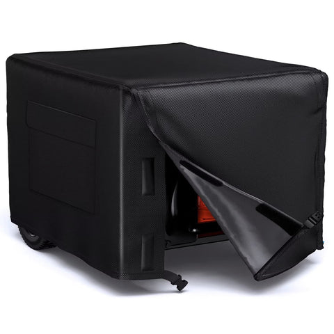 WLEAFJ generator cover outer view shows heavy-duty waterproof protection for universal use