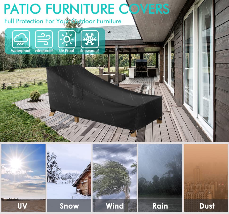 WLEAFJ heavy-duty oxford fabric withstands outdoor seasons