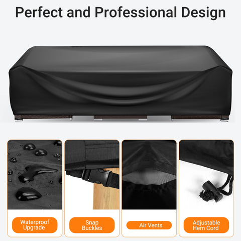 WLEAFJ cover with side handles for easy installation and removal.